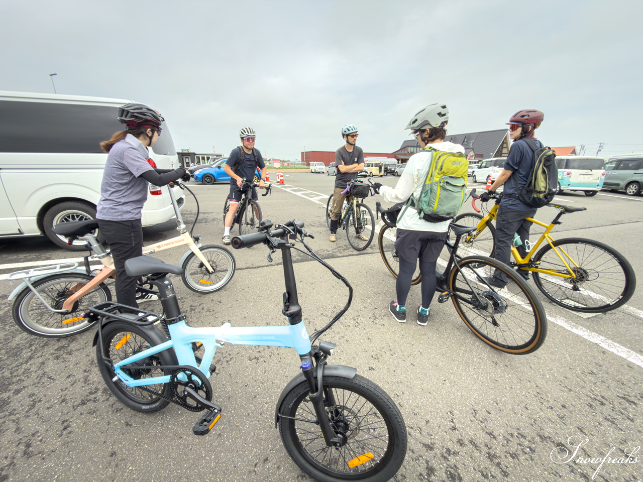 札幌じてんしゃ本舗 × ADO E-bike。SNSなどで話題の電動アシスト自転車に乗って、当別～石狩エリアを快適サイクリング！